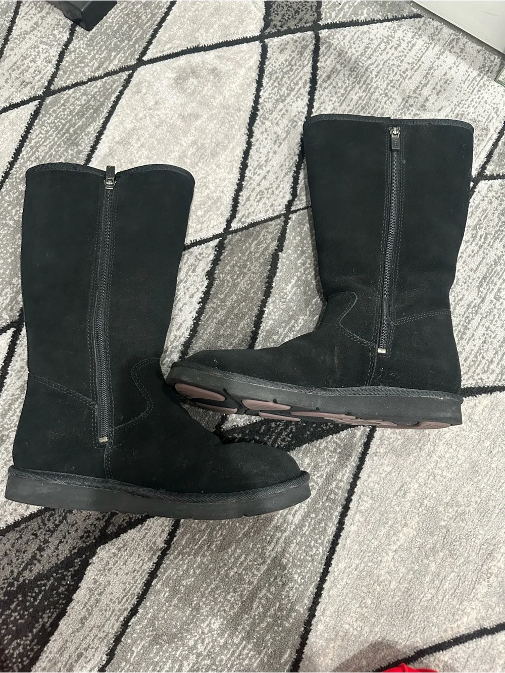 UGG Black Suede Boots